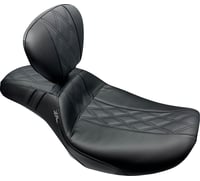 Le pera Outcast Daddy Long Legs Seat - w/ Backrest - GT2 Inlay - FLH/FLT '23-'24