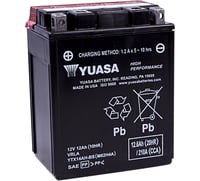 Yuasa AGM Battery - YTX14AH-BS .66 L