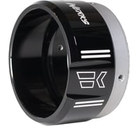 Khrome werks 4-1/2" Klassic Tip - Right - Black Powdercoat