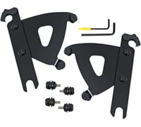 Memphis shades Road Warrior Trigger-Lock Mounting Kit - Black - FLSTF
