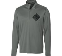 Moose Offroad Spin Sync Quarter Zip Pullover Gray
