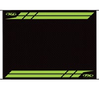 Factory effex RV Mat - Black/Green - Kawasaki