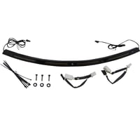 Custom dynamics Windshield Trim - Black
