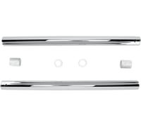 Custom cycle engineering Ultra Chrome Fork Tubes - 49 mm - 27.50"