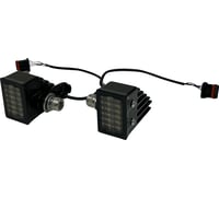 Custom dynamics LED Turn Signals - Front - Gloss Black