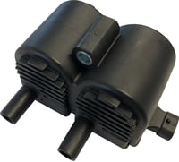 Drag specialties Dual-Fire Ignition Coil - Harley Davidson - Gray