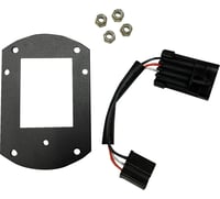 Custom dynamics Mounting Kit - Headlight - Satin Black - FXLRST