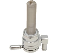 Golan products "Click-Slick" Fuel Petcock - Downward - Chrome - 22mm