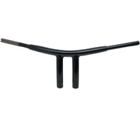 Drag specialties Handlebar - "Big" Buffalo - Radius T-Bar - 8" - Gloss Black