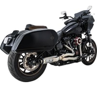 Vance & Hines 2-into-1 Supersport Exhaust System - Brushed - Softail