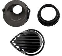 Arlen ness Rough Craft Air Cleaner Kit - All Black