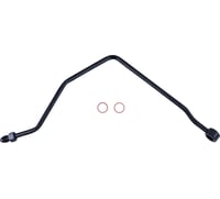 Magnum shielding Brake Line - Adaptor HCU to Caliper - Rear - Black Pearl