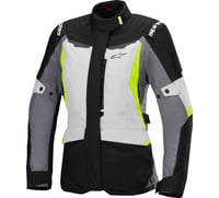 Alpinestars Stella ST 1 Waterproof Jacket Ice Gray/Black/Yellow Fluo 