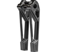 Kodlin usa Risers - Fastback - Includes Clamp - 10" - Black