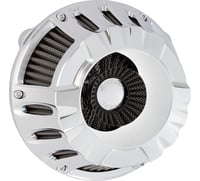 Arlen ness Inverted Series Air Cleaner Kit - Deep Cut - Chrome