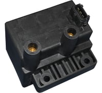 Drag specialties Dual-Fire Ignition Coil - Harley Davidson - Black