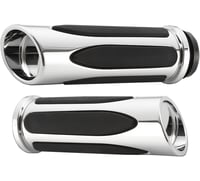 Arlen ness Grips - Comfort - Deep Cut - TBW - Chrome