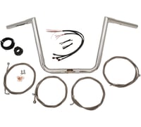 La choppers Handlebar and Cable Kit - 10" - Chrome