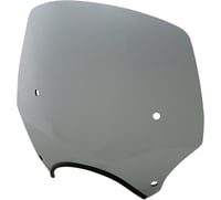 Memphis shades El Paso Windshield - 15" - 9" Headlight Cutout - Black Smoke
