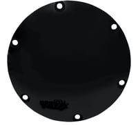 Drag specialties Derby Cover - Gloss Black - '04-'22 XL