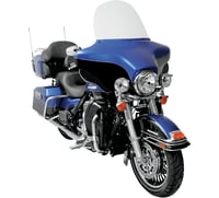 Memphis shades Windshield - 15" - Clear - '96-'13 FLHT