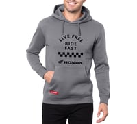 Honda Apparel Honda Live Free Ride Fast Hoodie Gray