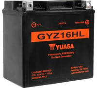 Yuasa AGM Battery - GYZ16HL