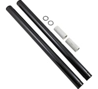 Custom cycle engineering Black Diamond-Like Fork Tubes - 49 mm - 29.50" Length