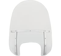 Memphis shades Fats Windshield - Clear - 21" - FLFB/S