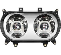 Custom dynamics ProGLOW™ Headlight - Chrome - Road Glide