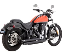 Vance & hines Big Shots Staggered Exhaust System - Matte Black