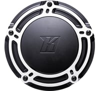 Kodlin usa NXL Derby Cover - Black - M8 Softail
