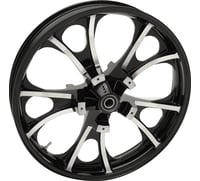 Coastal moto Wheel - Largo 3D - Front - Dual Disc/with ABS - Black Cut - 21x3.5