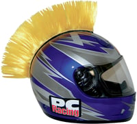 Pc racing Helmet Mohawk - Yellow
