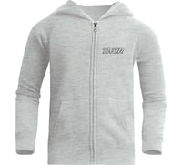 Thor Youth Aerosol Zip Up Fleece Sweatshirt Nickel 