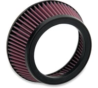 La choppers Replacement Air Filter - Red - LA Choppers/Affliction Air Cleaners - Dyna/Softail/Touring/Trike