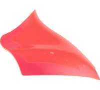 Klock werks Kolor Flare™ Windshield - 10" - Pink Ice - FLTR