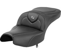 Saddlemen Roadsofa™ Seat - Without Backrest - Black - Carbon Fiber - Indian Pursuit '22-'24