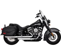 Vance & hines 3" Twin Slash Slip-On Muffler - Chrome