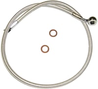 Magnum shielding Brake Line - 10mm-35° - 23" - Sterling Chromite II