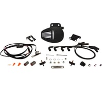 Jims Forceflow Head Cooler - Black - Softail