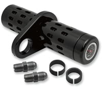 Pro-one perf.mfg. Oil Cooler Kit - Temperature Gauge - Black - 1" - 1-1/4"