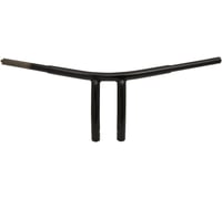 Drag specialties Handlebar - T-Bar - Buffalo - Pullback - 8" - TBW - Black