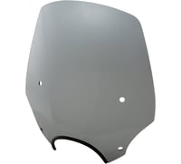 Memphis shades El Paso Windshield - 17" - 7" Headlight Cutout - Black Smoke