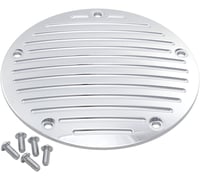 Pro-one perf.mfg. Millennium Derby Cover - Ball Milled - Chrome