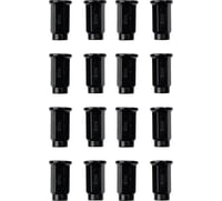 Itp Lug Nut - Black - 12 mm