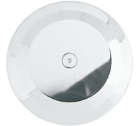 Joker machine Billet Air Cleaner Insert - Smooth - Chrome
