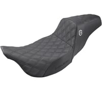 Saddlemen Pro Series SDC Performance Seat - without Backrest - Lattice Stitch - '08 -'23 FL