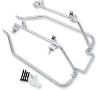 Cycle visions Saddlebag Mounts - Chrome - FLST '00-'07