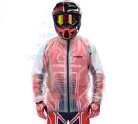 Moose Racing Rain Jacket Clear 